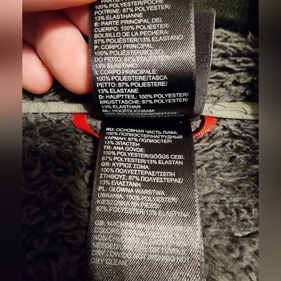 The North Face mens fleece jacket grey size XXL - Picture 8 of 9